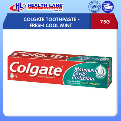 COLGATE TOOTHPASTE -FRESH COOL MINT 75G